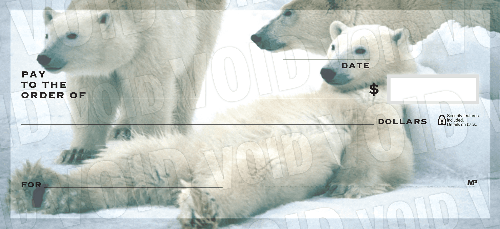 Polar Bear Personal Checks