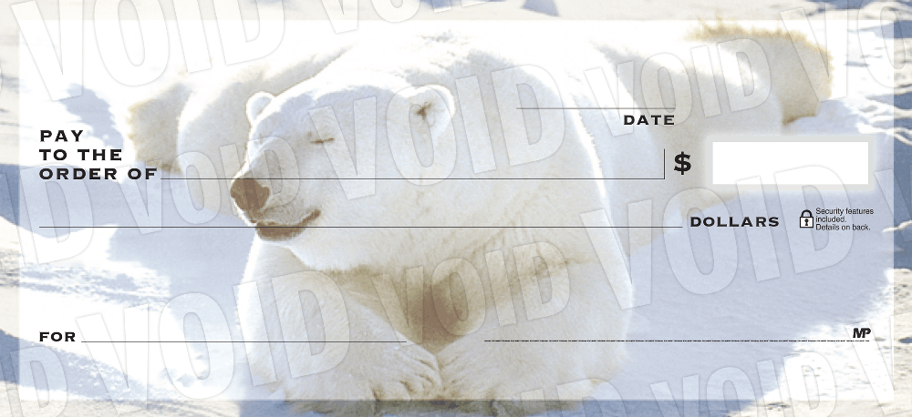 Polar Bear Personal Checks