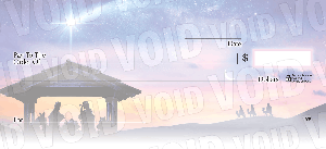 Star of Bethlehem Personal Checks