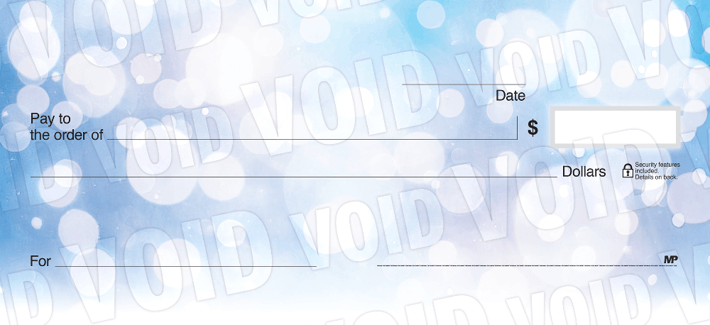 Champagne Personal Checks