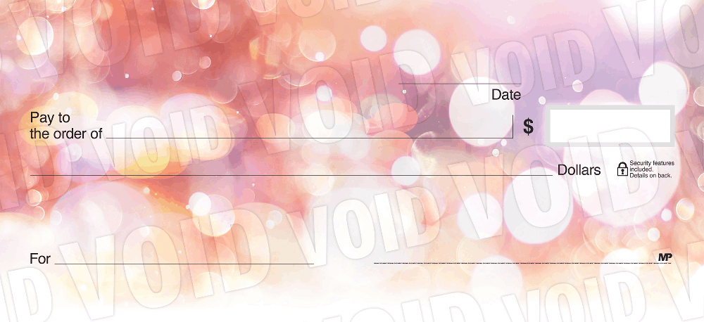 Champagne Personal Checks