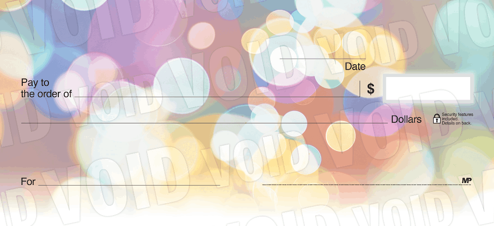 Champagne Personal Checks