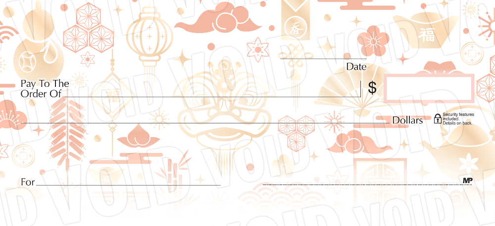 Happiness & Prosperity Personal Checks