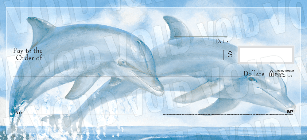 Dolphins Personal Checks 