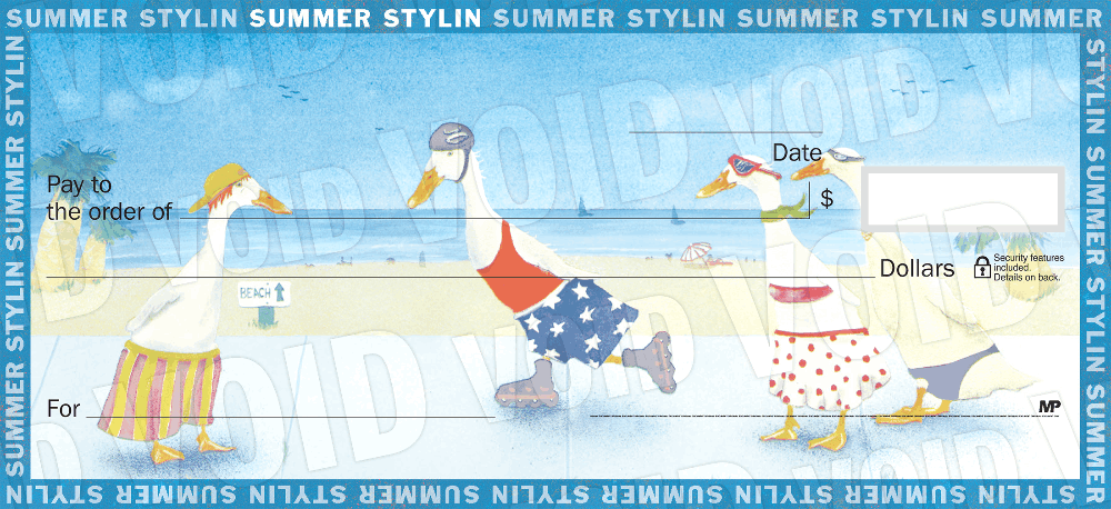 Duck Tape Personal Checks