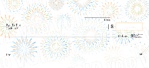 Celebrations in Blue & Gold Personal Checks