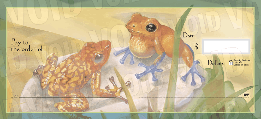 Frog Personal Checks