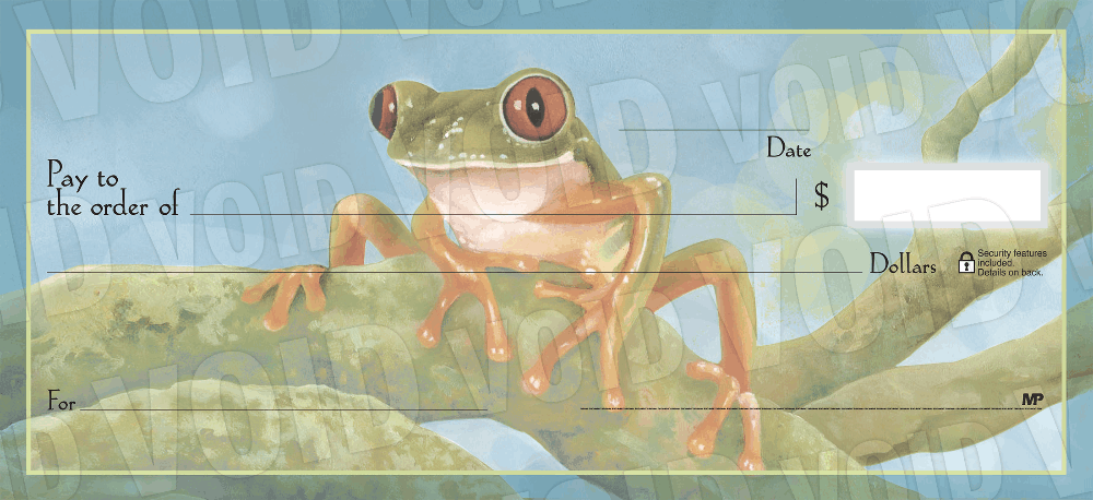 Frog Personal Checks