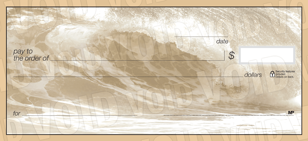 Escape to The Sea Personal Checks