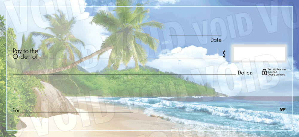 Tropical Paradise Personal Checks