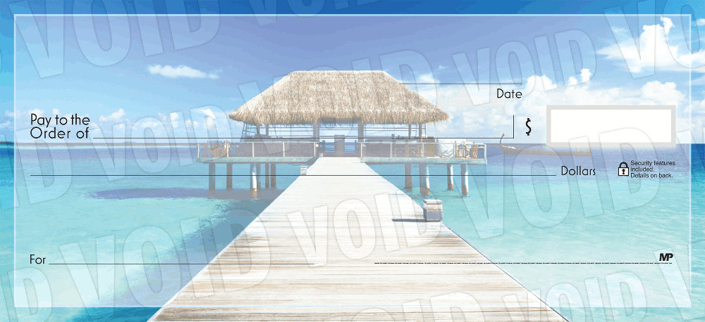Tropical Paradise Personal Checks