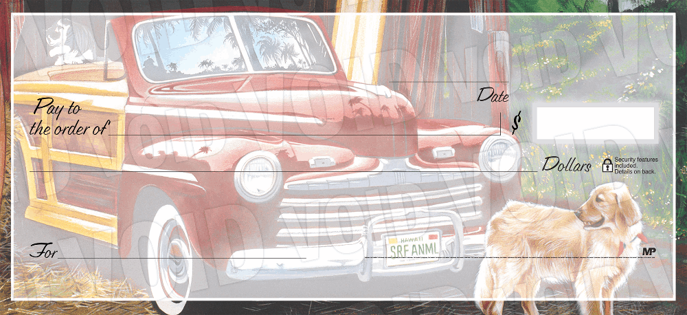 Woodies Personal Checks