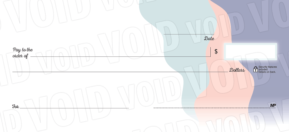 Colorful Accents Basic Personal Checks