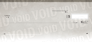 Executive Grey Basic Personal Checks